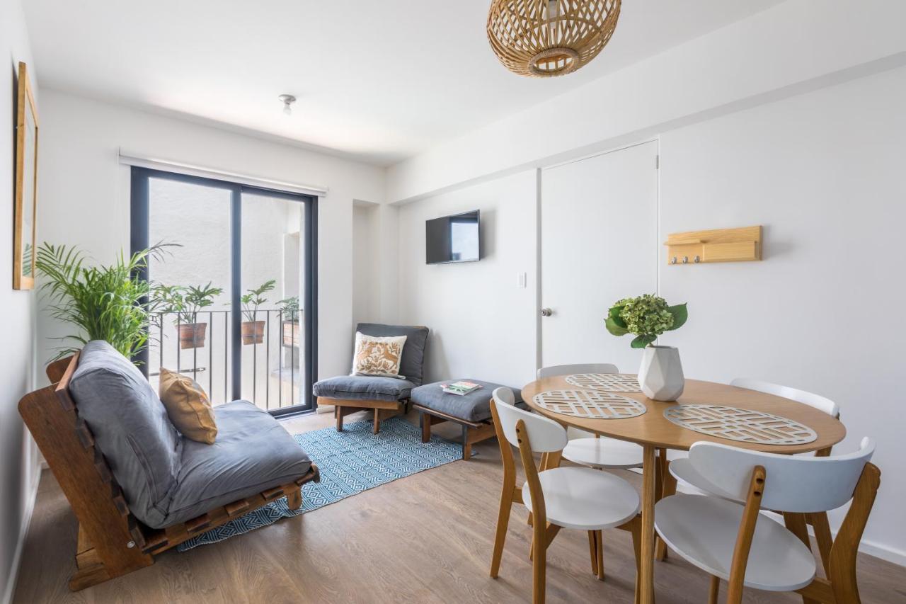 Loft Comodo, Seguro Y Con Estilo, En El Corazon Del Centro Historico Kota Meksiko Bagian luar foto