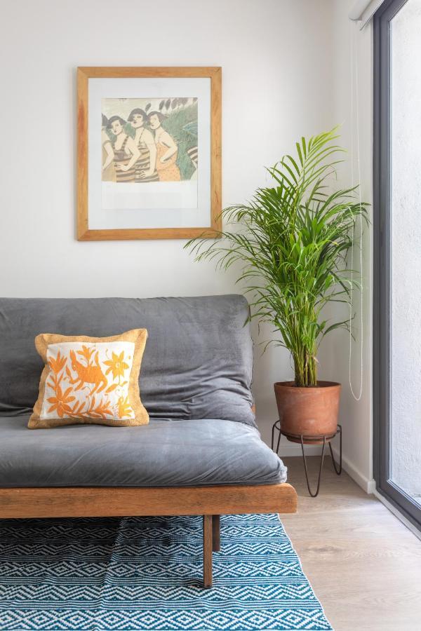 Loft Comodo, Seguro Y Con Estilo, En El Corazon Del Centro Historico Kota Meksiko Bagian luar foto